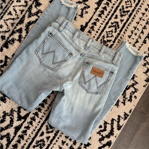 Wrangler Light Blue Women’s Skinny Jeans - High Rise